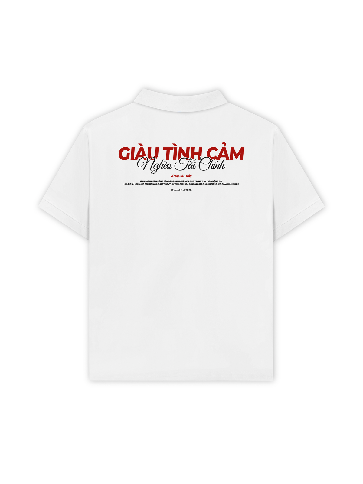 Áo Polo Relaxed Fit Giàu Tình Cảm