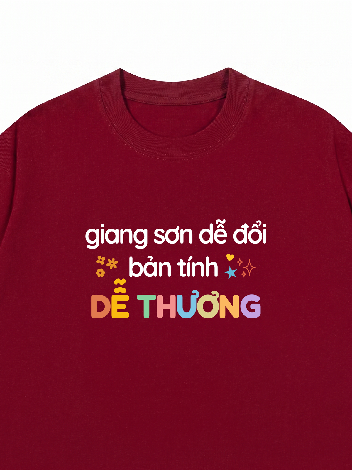 Áo Thun Relaxed Fit Bản Tính Dễ Thương