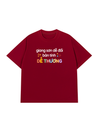 Áo Thun Relaxed Fit Bản Tính Dễ Thương
