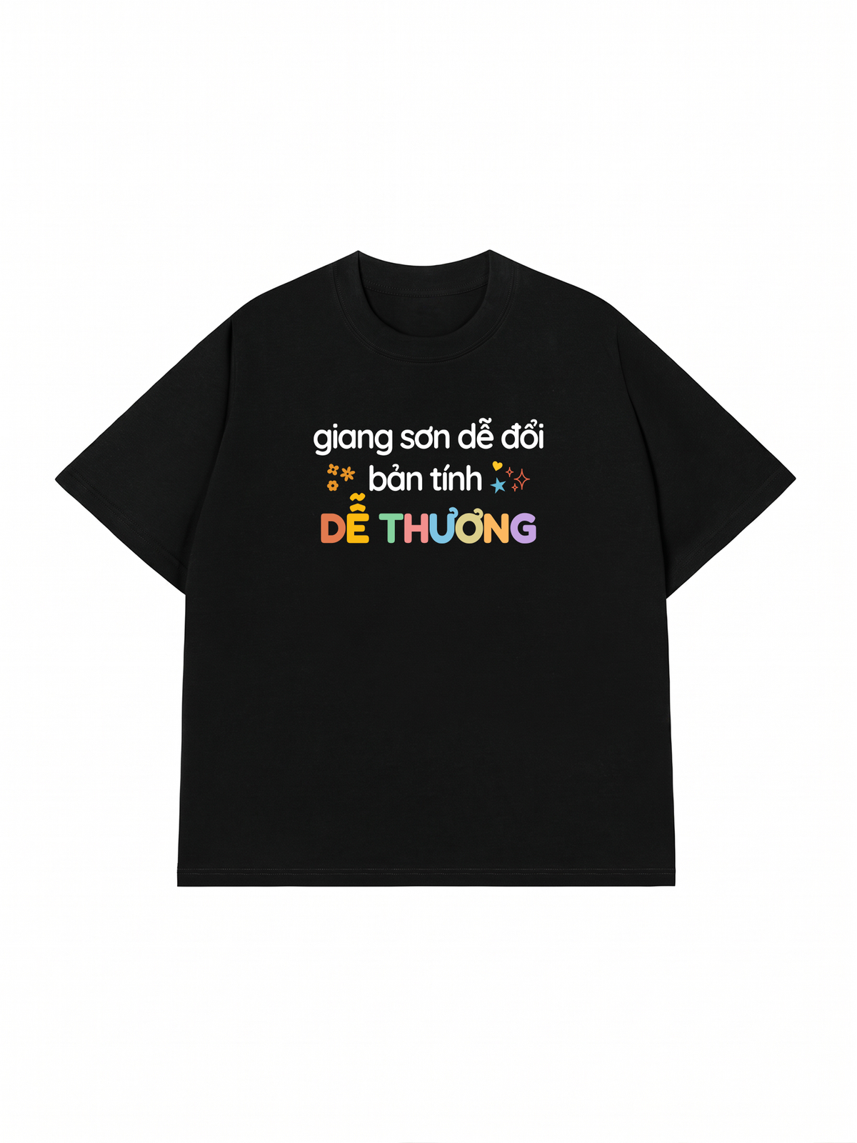 Áo Thun Relaxed Fit Bản Tính Dễ Thương