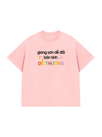 Áo Thun Relaxed Fit Bản Tính Dễ Thương