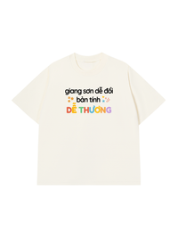 Áo Thun Relaxed Fit Bản Tính Dễ Thương