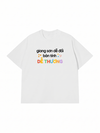 Áo Thun Relaxed Fit Bản Tính Dễ Thương