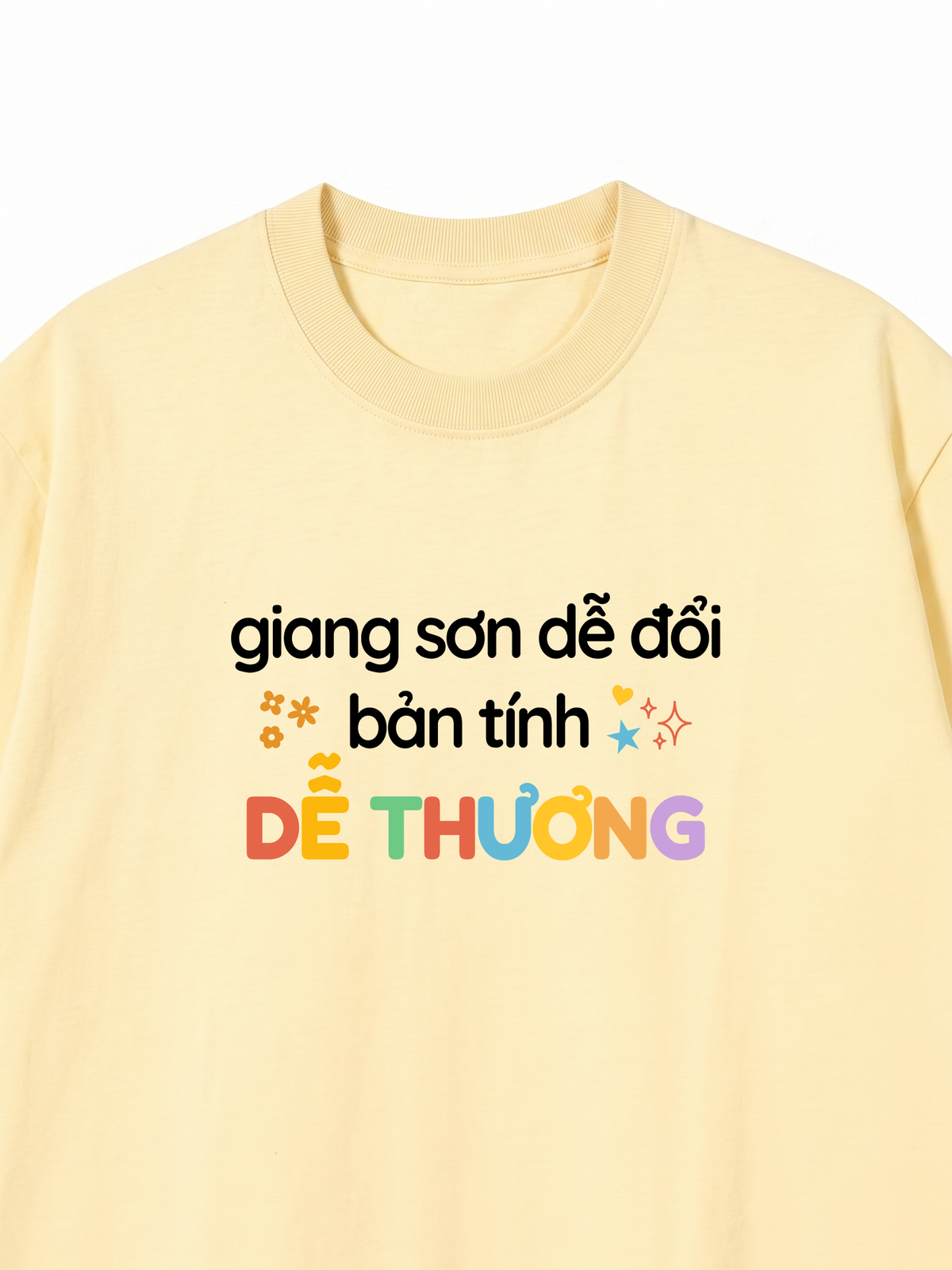 Áo Thun Relaxed Fit Bản Tính Dễ Thương