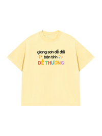 Áo Thun Relaxed Fit Bản Tính Dễ Thương