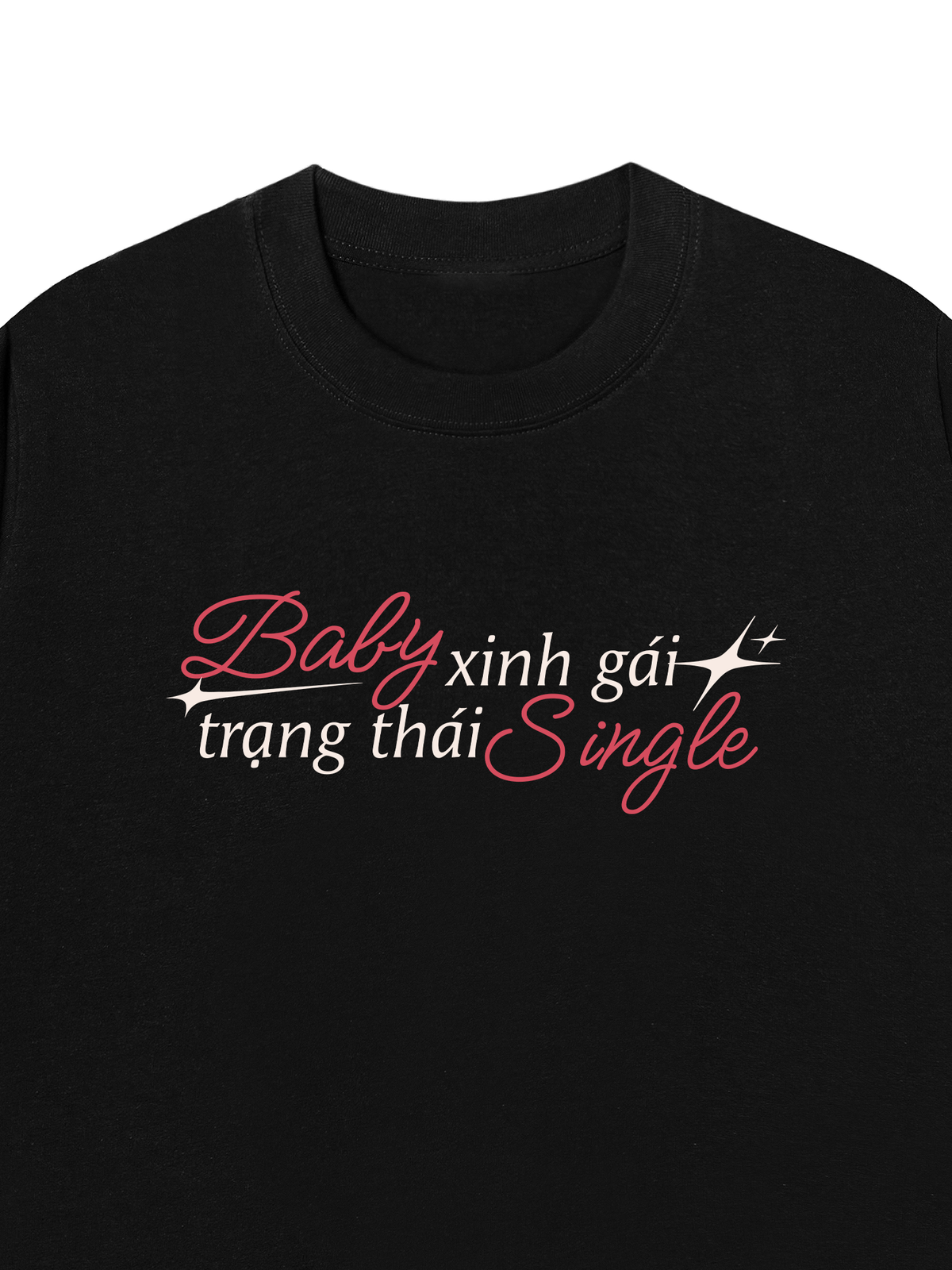 Áo Thun Relaxed Fit Baby Xinh Gái