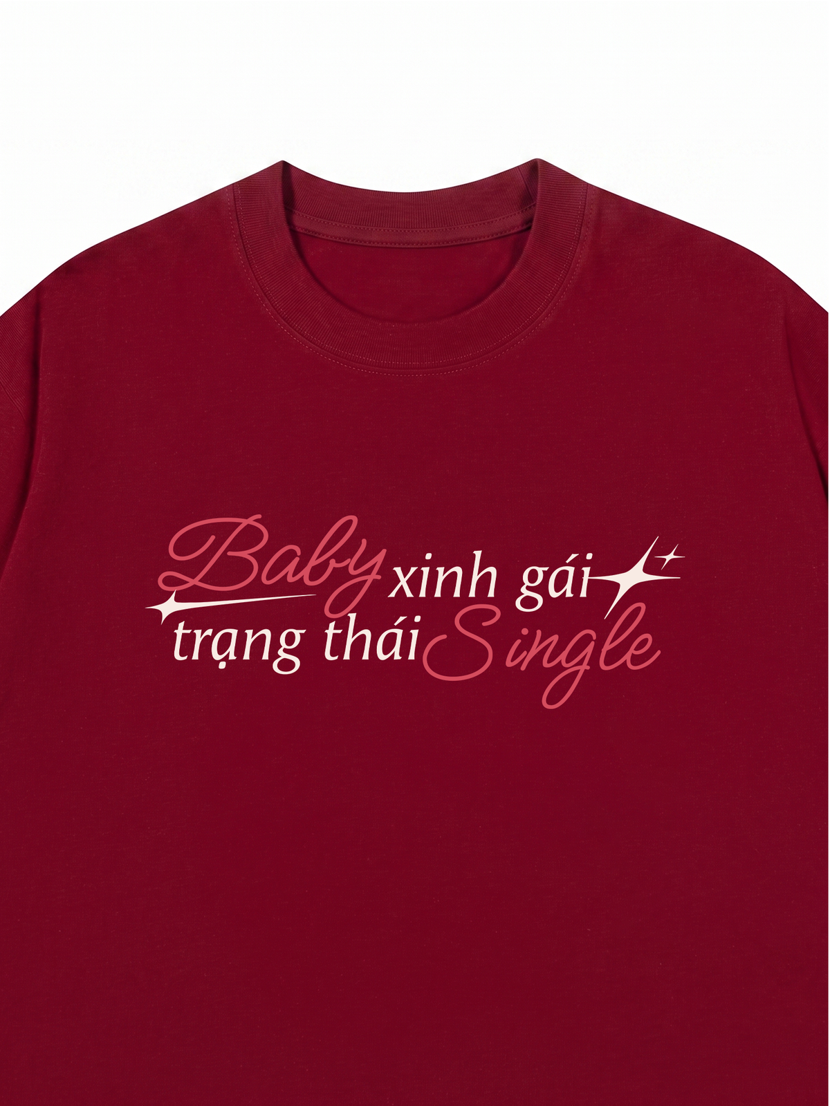 Áo Thun Relaxed Fit Baby Xinh Gái