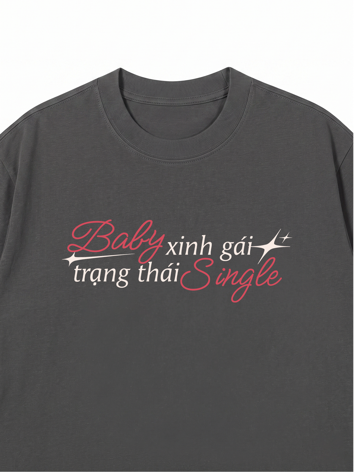 Áo Thun Relaxed Fit Baby Xinh Gái