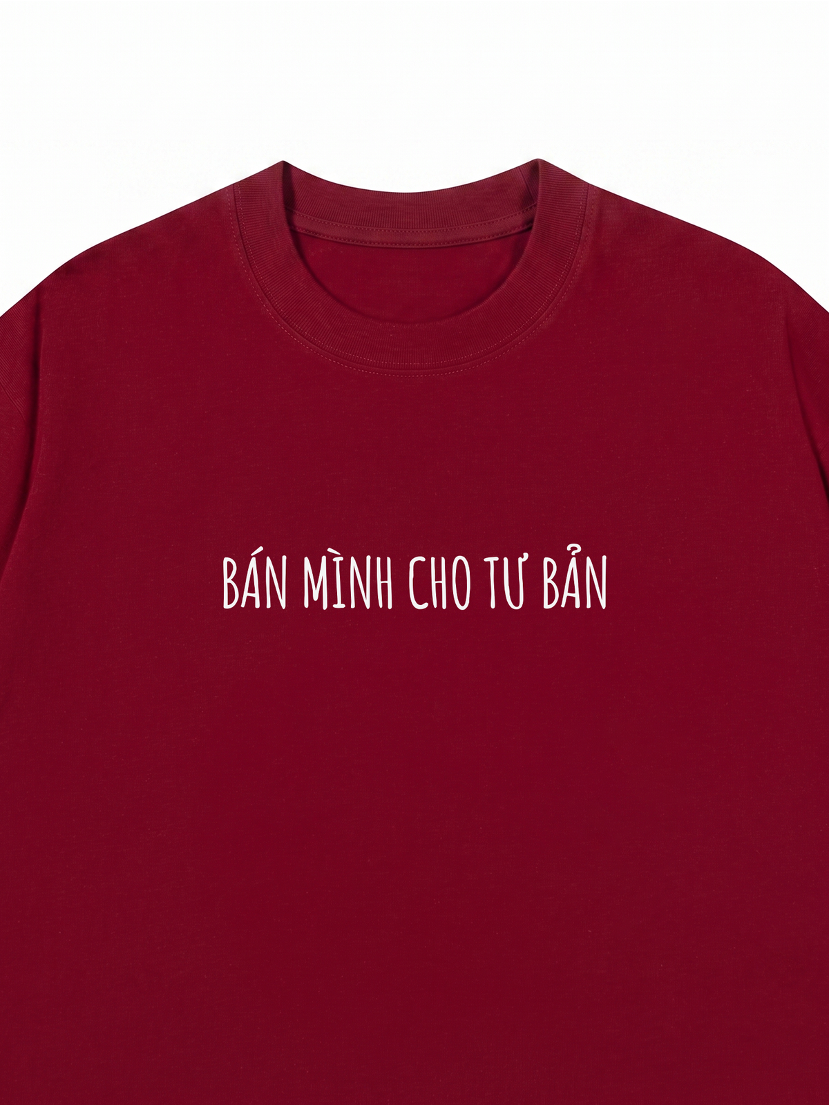 Áo Thun Relaxed Fit Bán Mình Cho Tư Bản