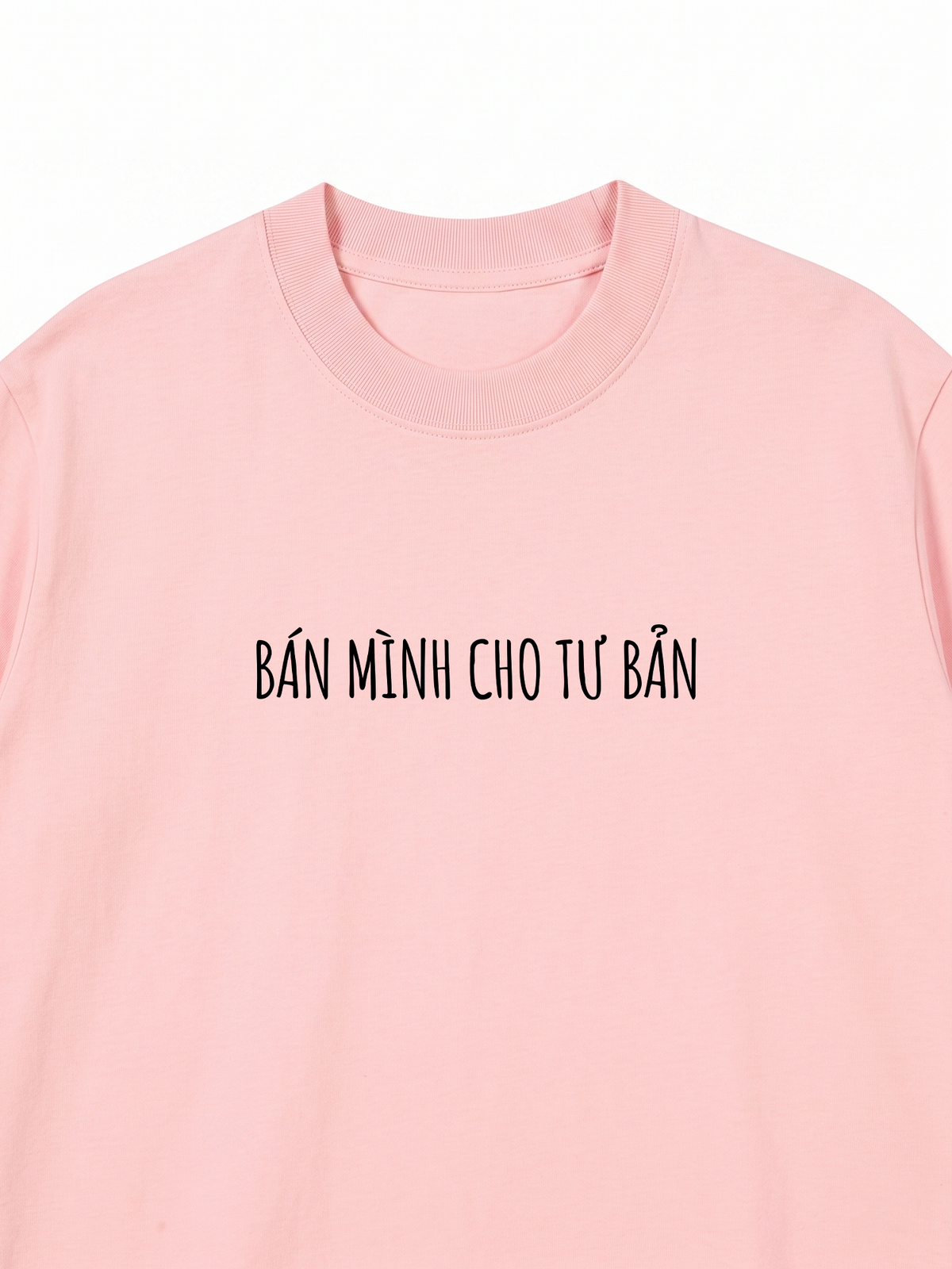 Áo Thun Relaxed Fit Bán Mình Cho Tư Bản