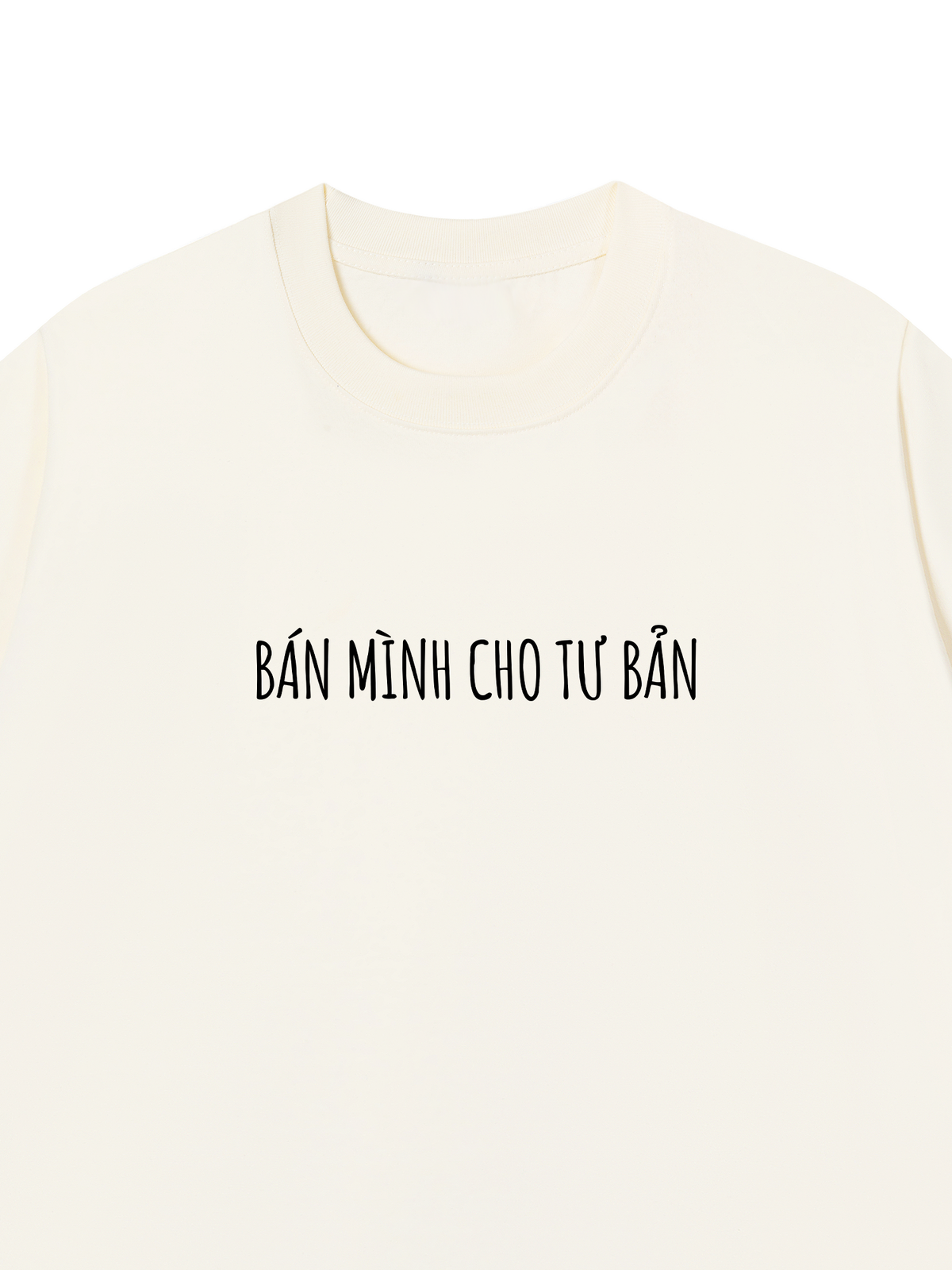 Áo Thun Relaxed Fit Bán Mình Cho Tư Bản