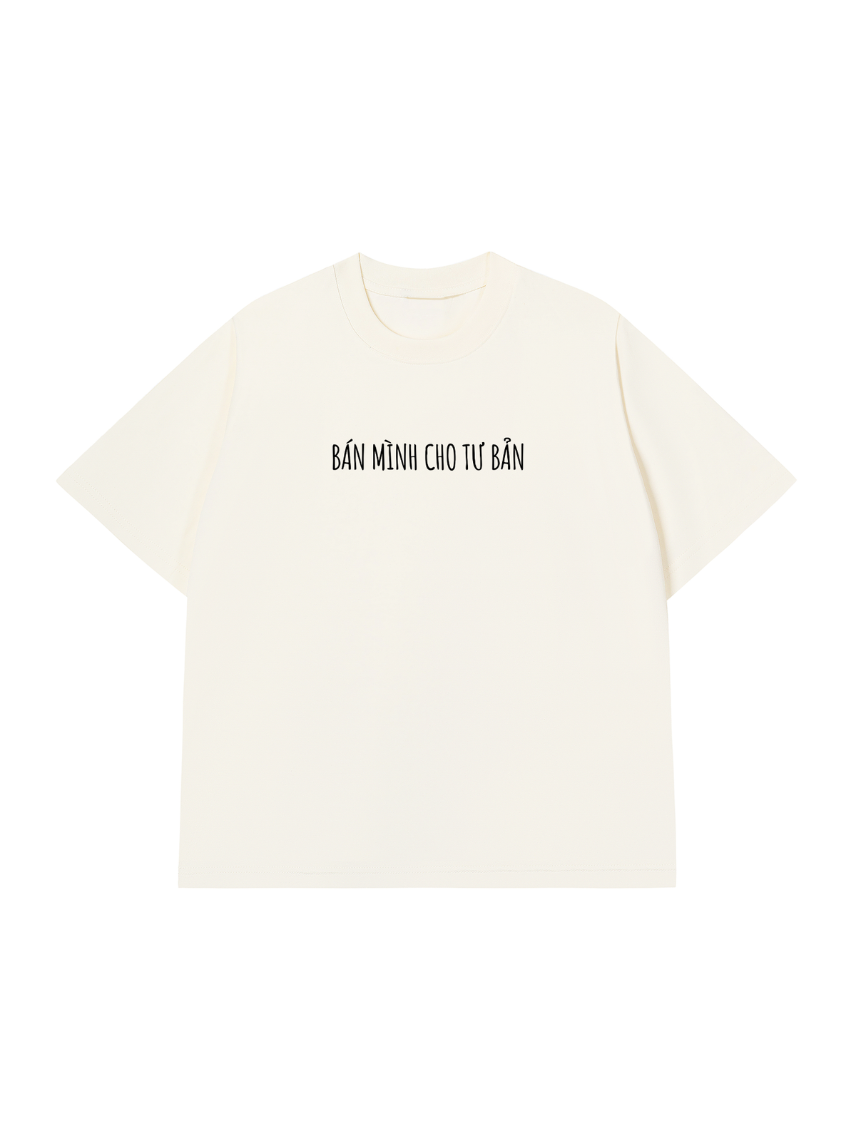 Áo Thun Relaxed Fit Bán Mình Cho Tư Bản