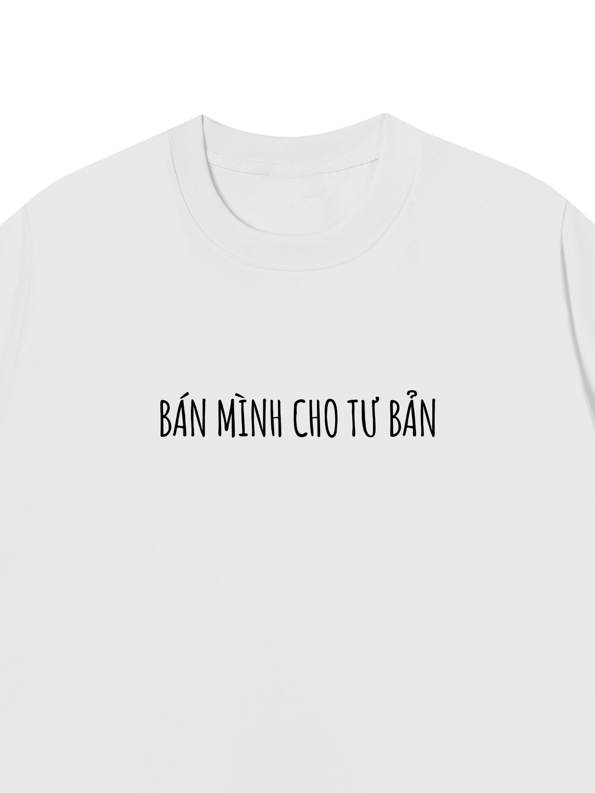 Áo Thun Relaxed Fit Bán Mình Cho Tư Bản