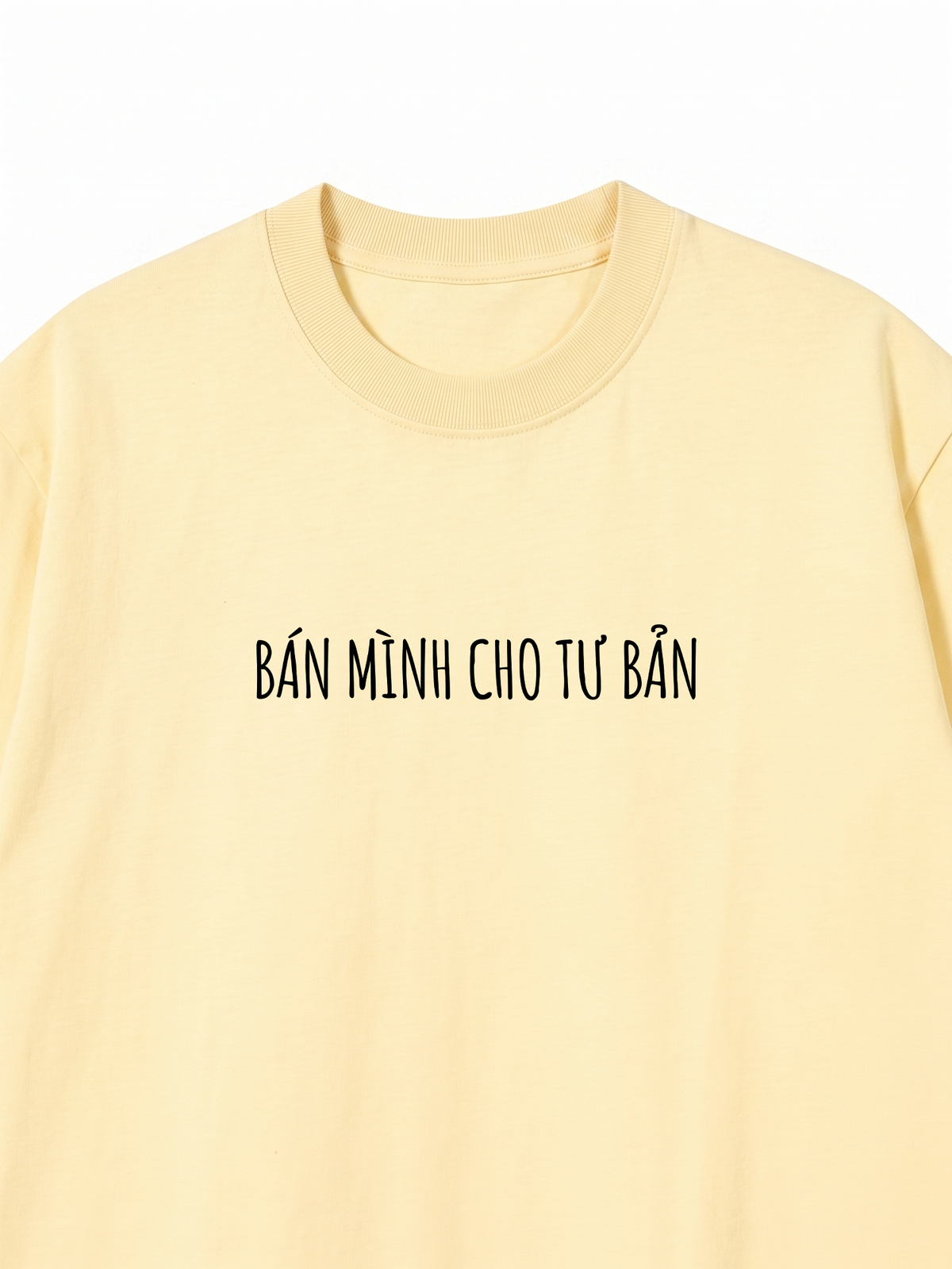 Áo Thun Relaxed Fit Bán Mình Cho Tư Bản