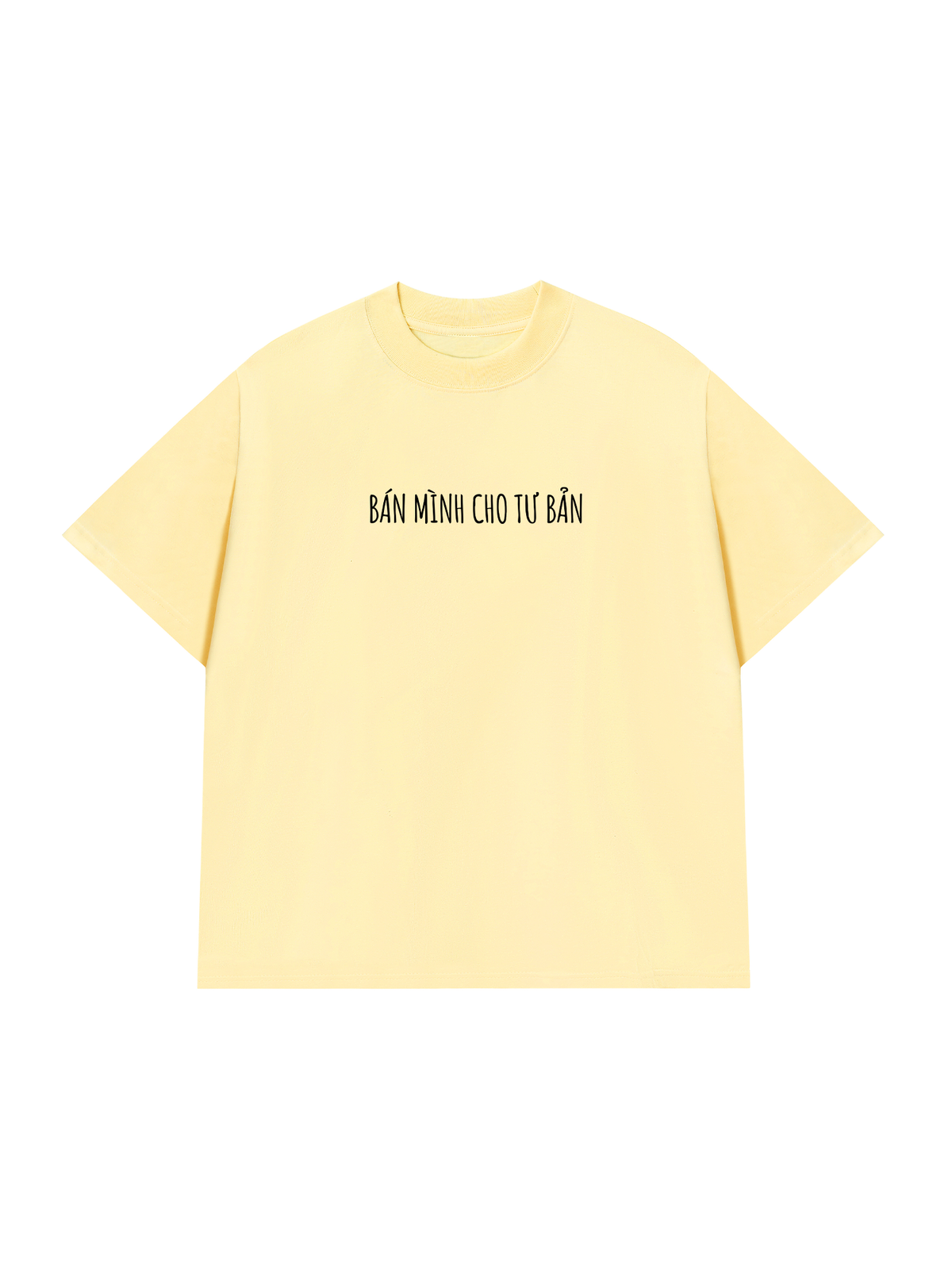 Áo Thun Relaxed Fit Bán Mình Cho Tư Bản