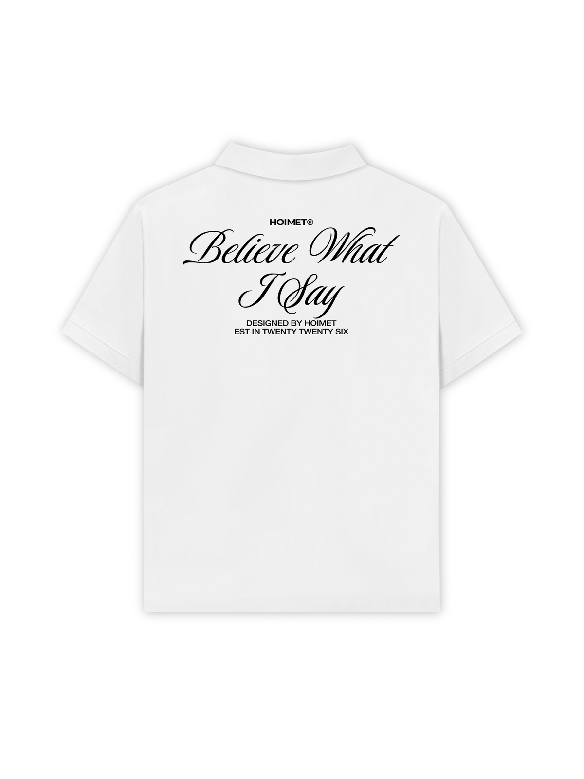 Áo Polo Relaxed Fit Believe What I Say