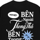 Áo Thun Relaxed Fit Bên Trong Rắc Rắc