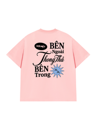 Áo Thun Relaxed Fit Bên Trong Rắc Rắc