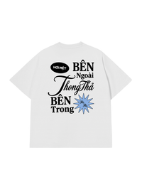 Áo Thun Relaxed Fit Bên Trong Rắc Rắc
