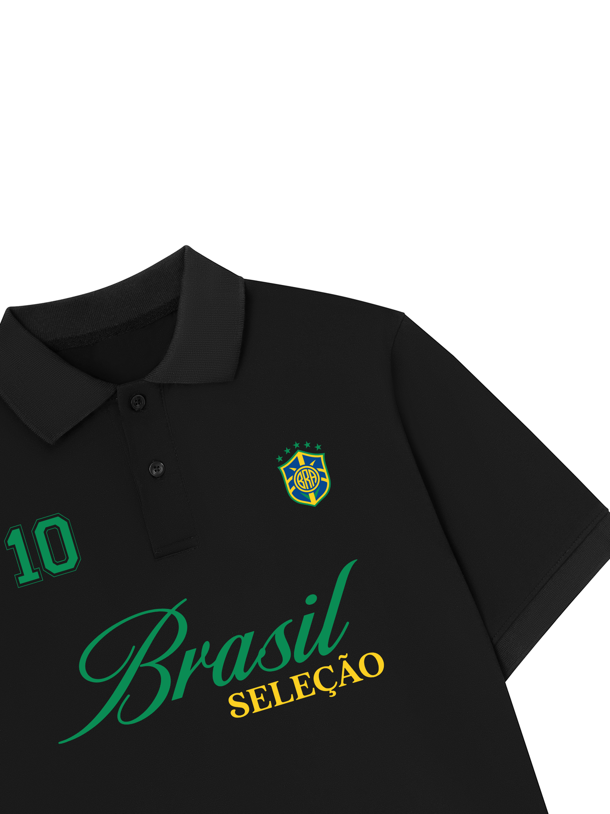 Áo Polo Relaxed Fit Brasil