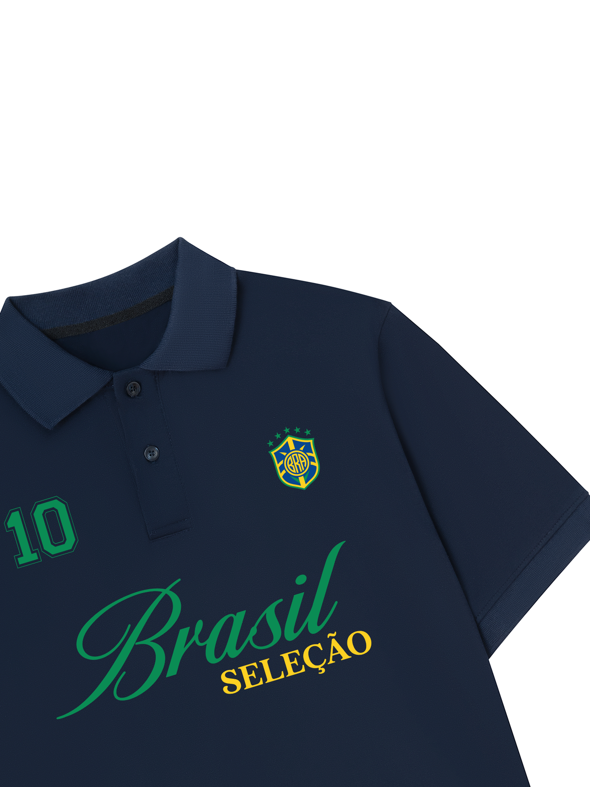 Áo Polo Relaxed Fit Brasil