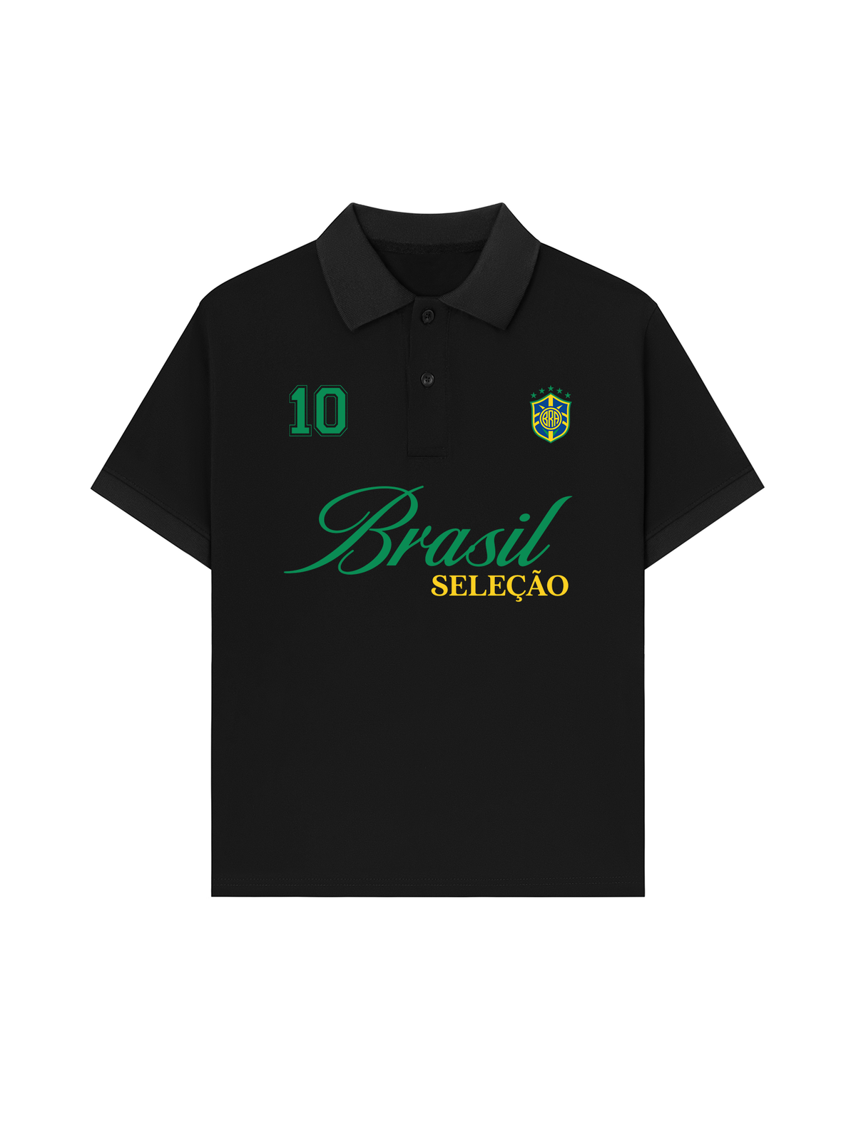 Áo Polo Relaxed Fit Brasil