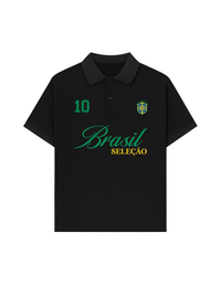 Áo Polo Relaxed Fit Brasil