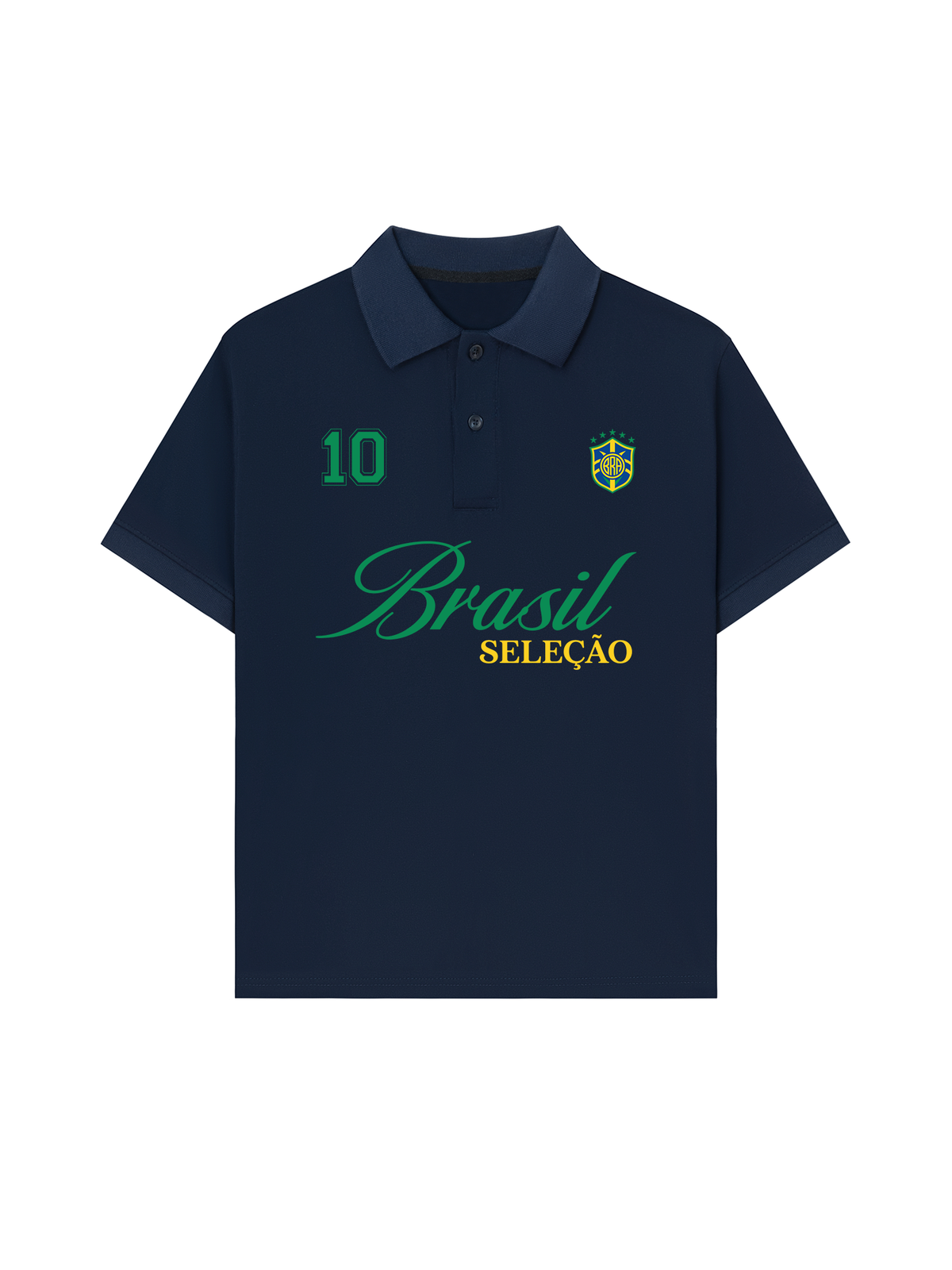 Áo Polo Relaxed Fit Brasil