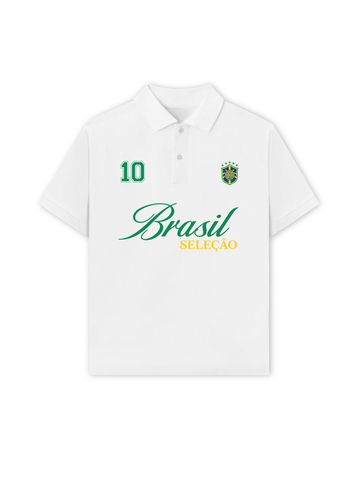 Áo Polo Relaxed Fit Brasil