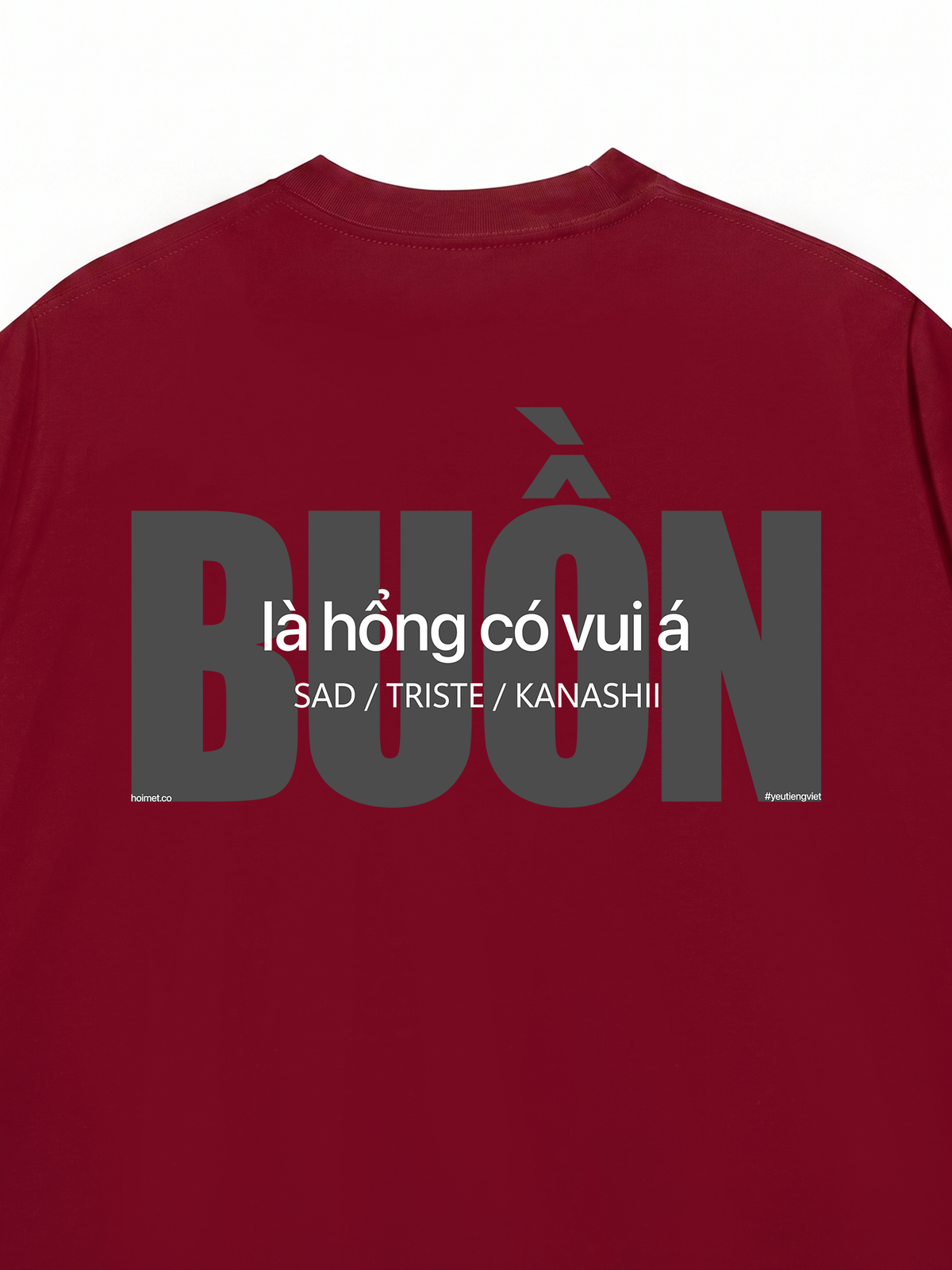 Áo Thun Relaxed Fit Buồn