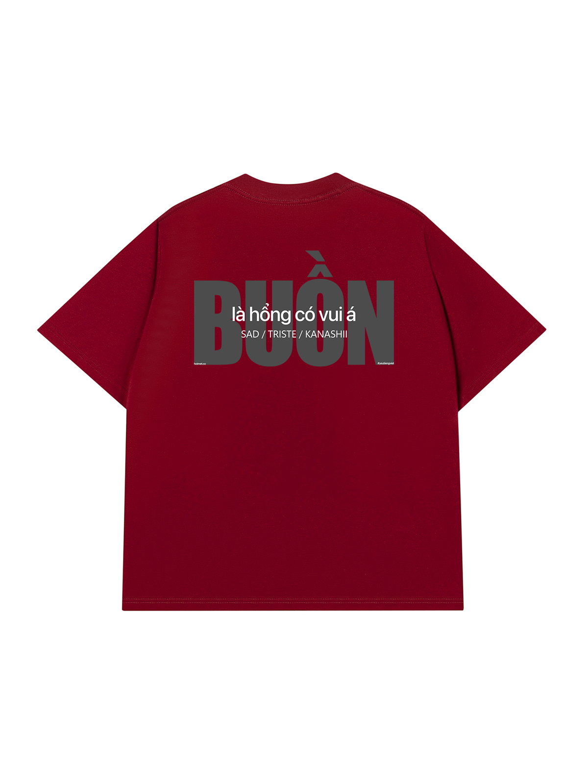 Áo Thun Relaxed Fit Buồn