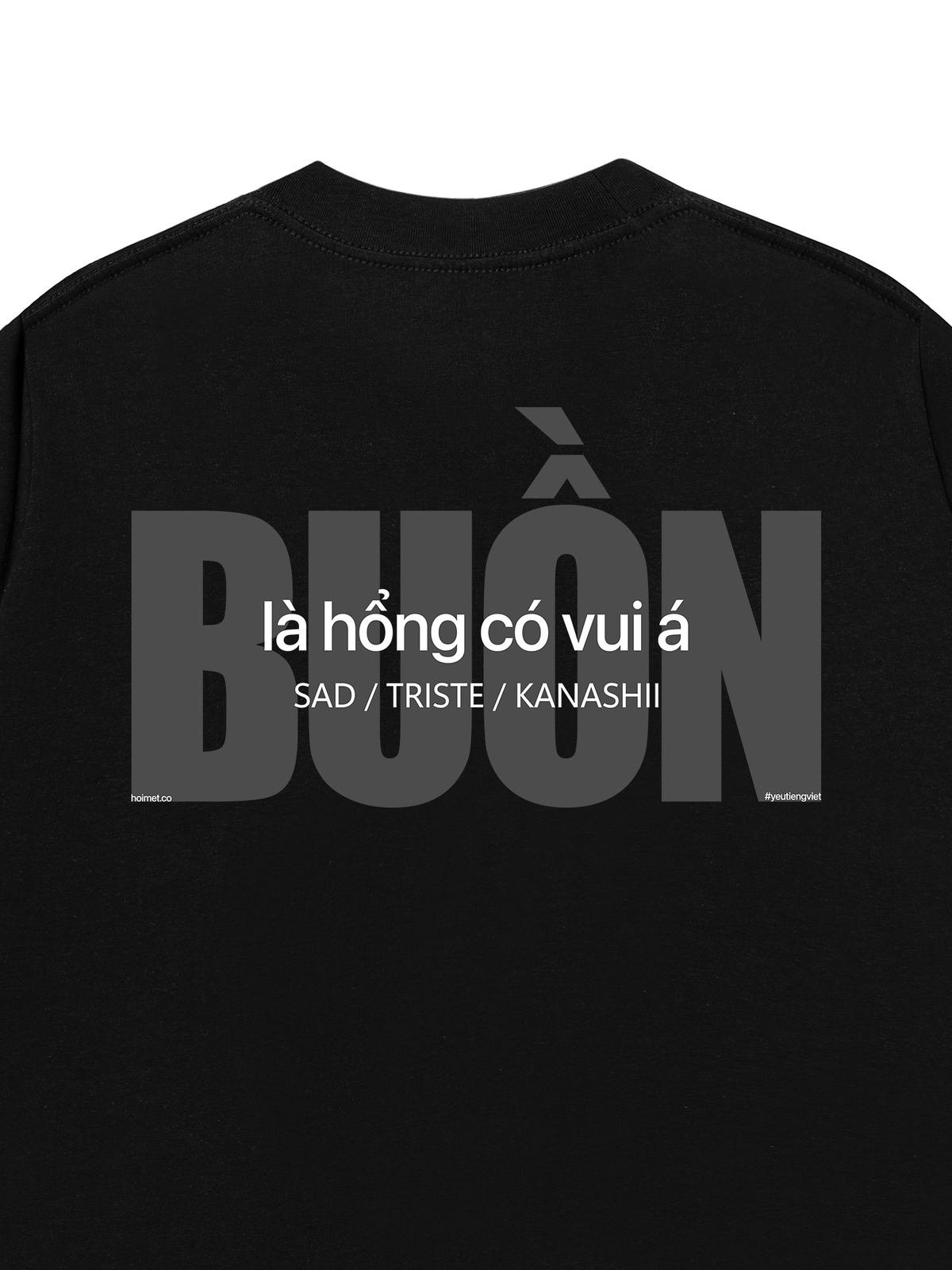 Áo Thun Relaxed Fit Buồn