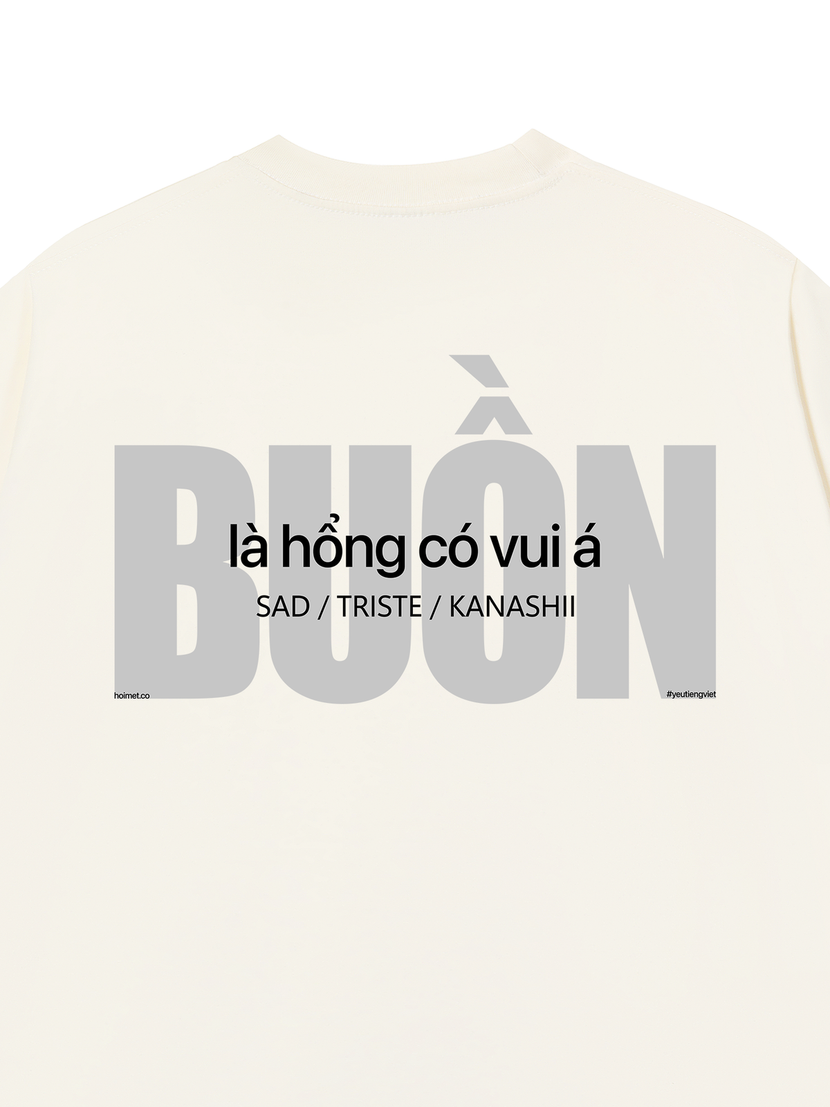 Áo Thun Relaxed Fit Buồn