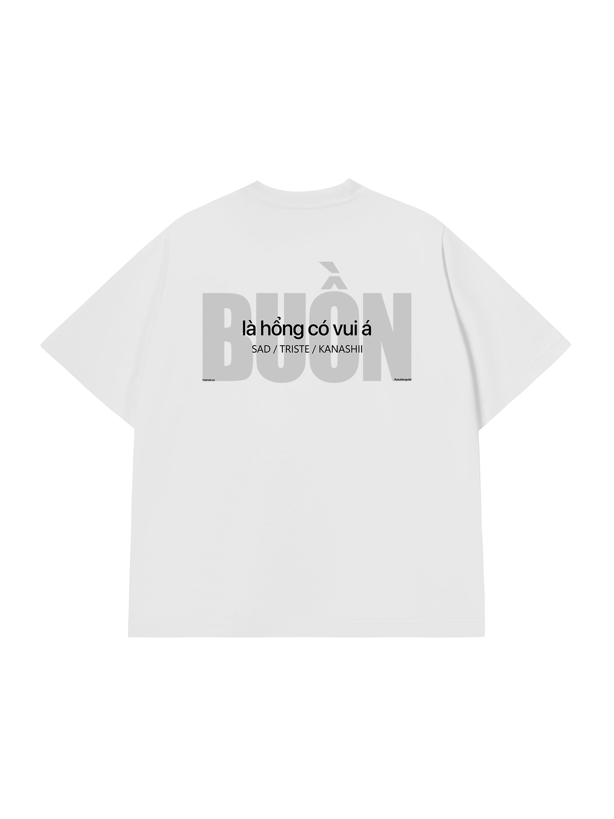 Áo Thun Relaxed Fit Buồn