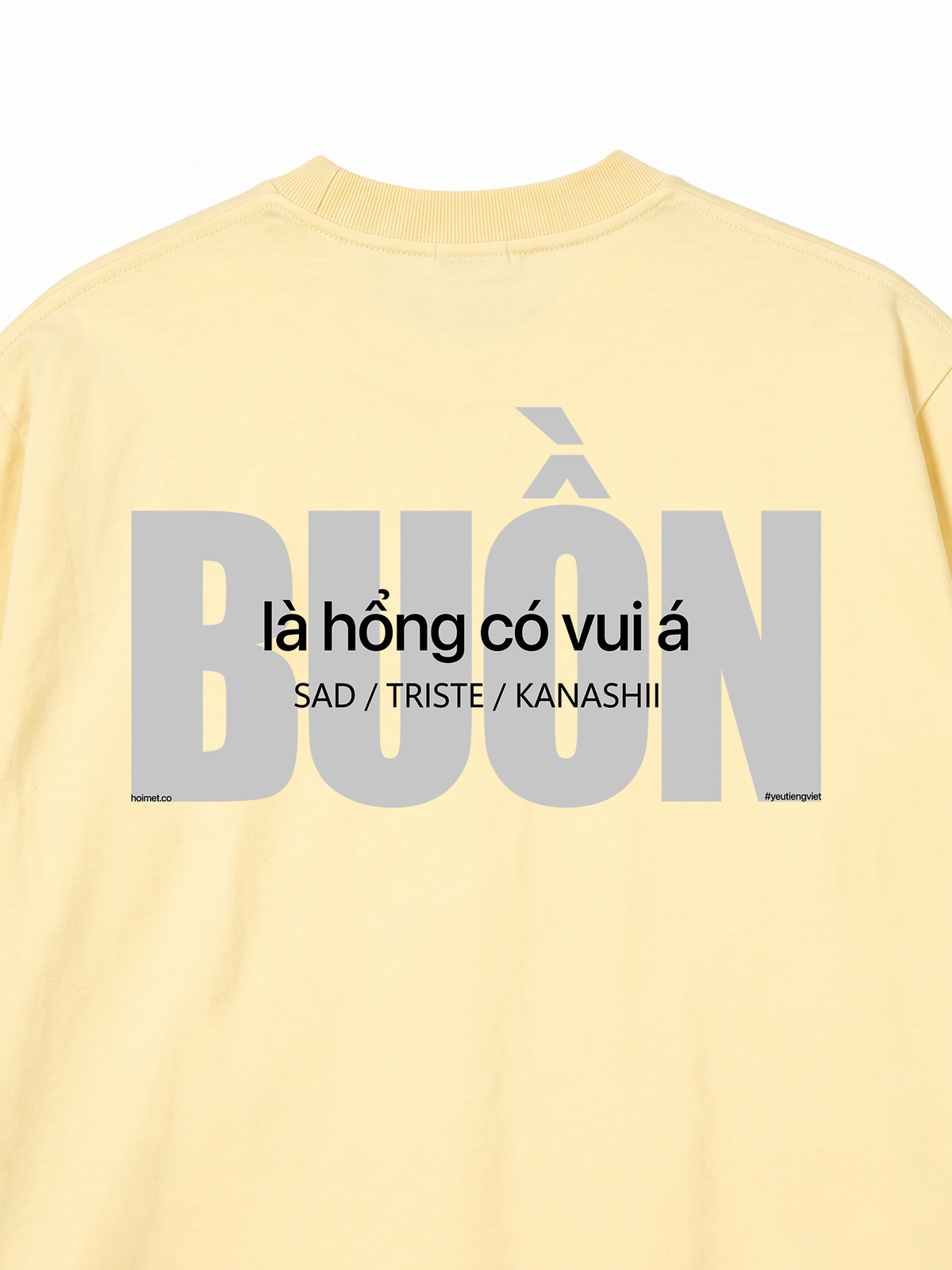Áo Thun Relaxed Fit Buồn