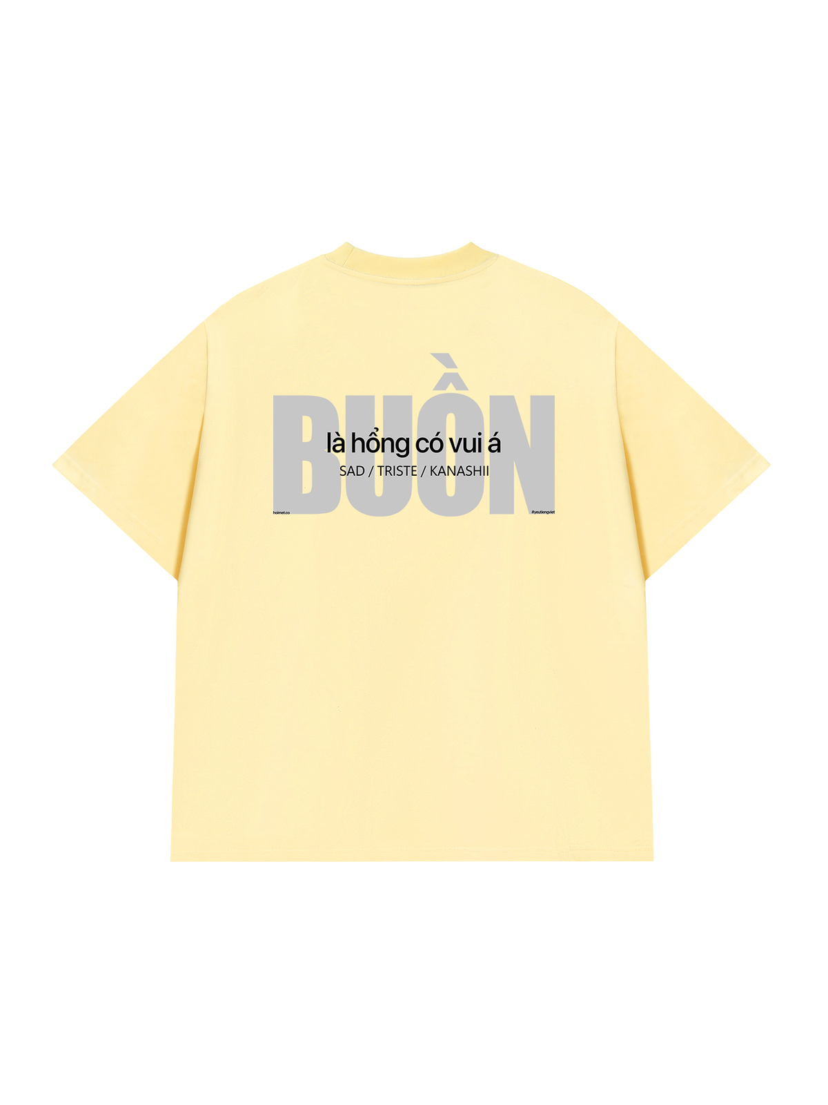 Áo Thun Relaxed Fit Buồn