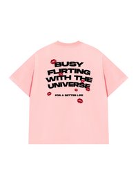 Áo Thun Relaxed Fit Busy Flirting