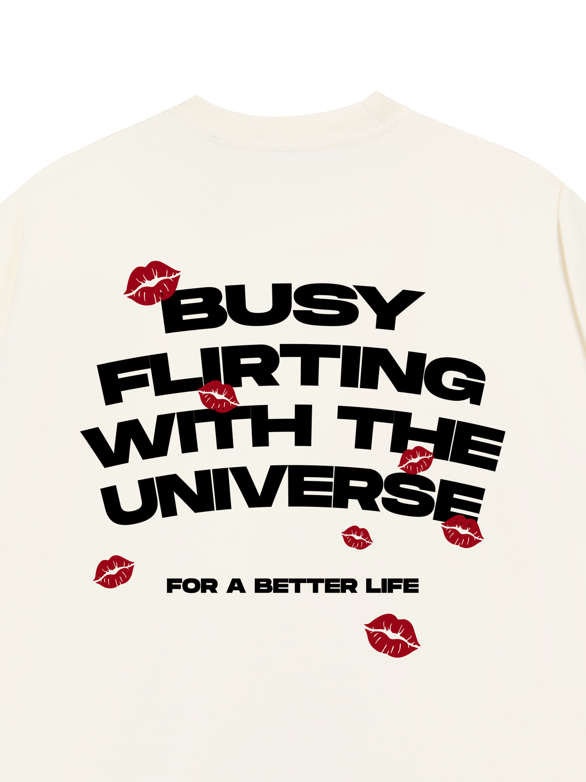 Áo Thun Relaxed Fit Busy Flirting