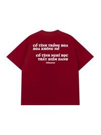 Áo Thun Relaxed Fit Cố Tình Nghỉ Học