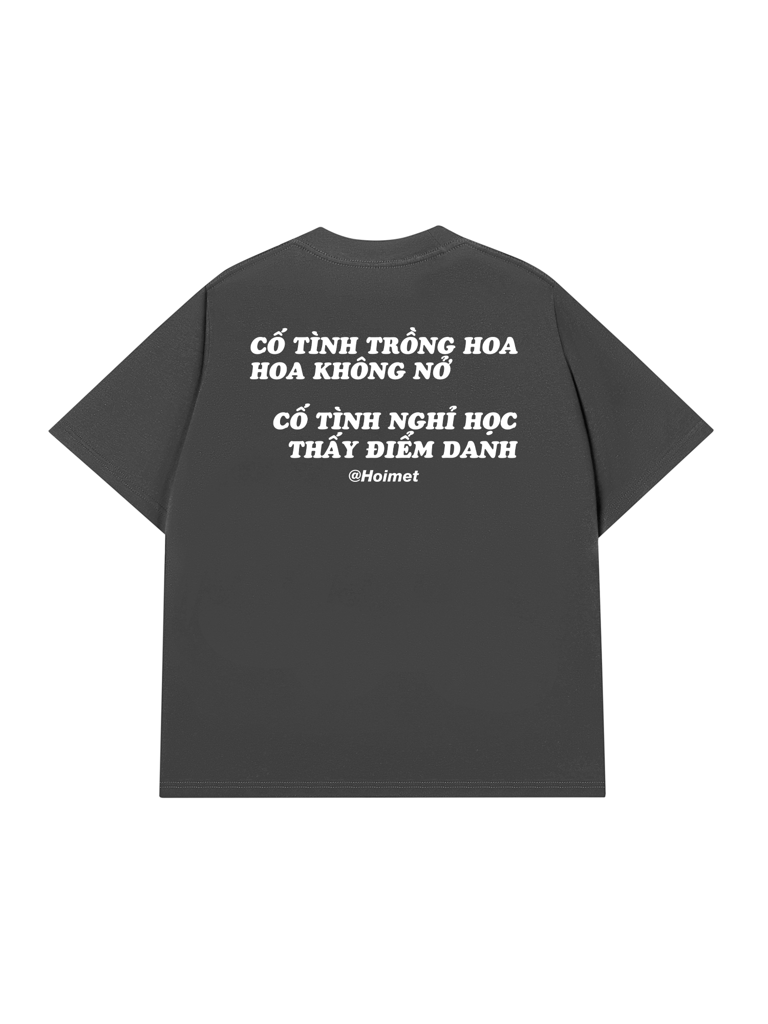 Áo Thun Relaxed Fit Cố Tình Nghỉ Học