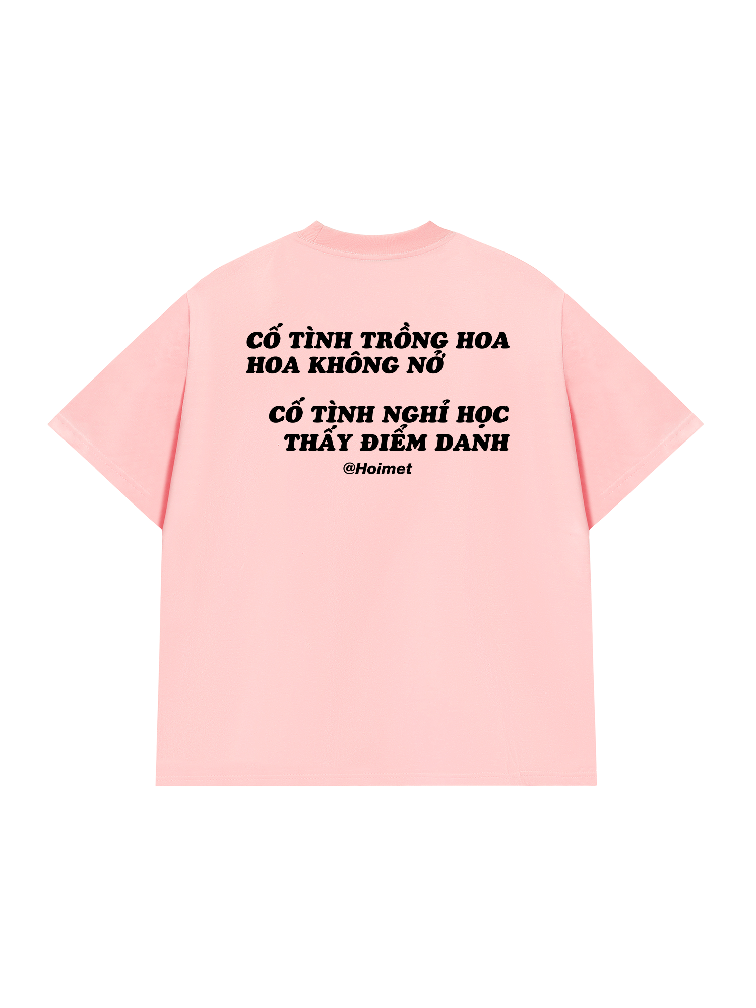 Áo Thun Relaxed Fit Cố Tình Nghỉ Học