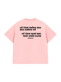 Áo Thun Relaxed Fit Cố Tình Nghỉ Học
