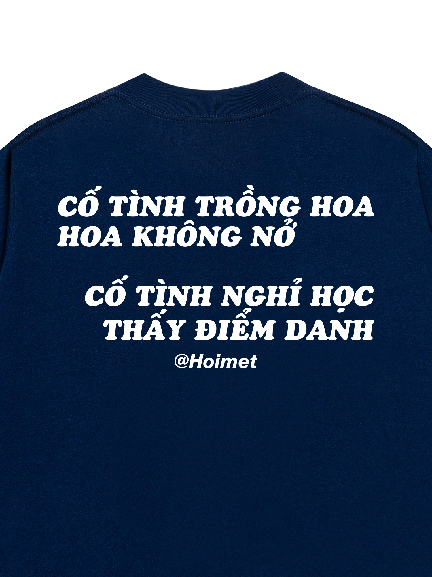 Áo Thun Relaxed Fit Cố Tình Nghỉ Học