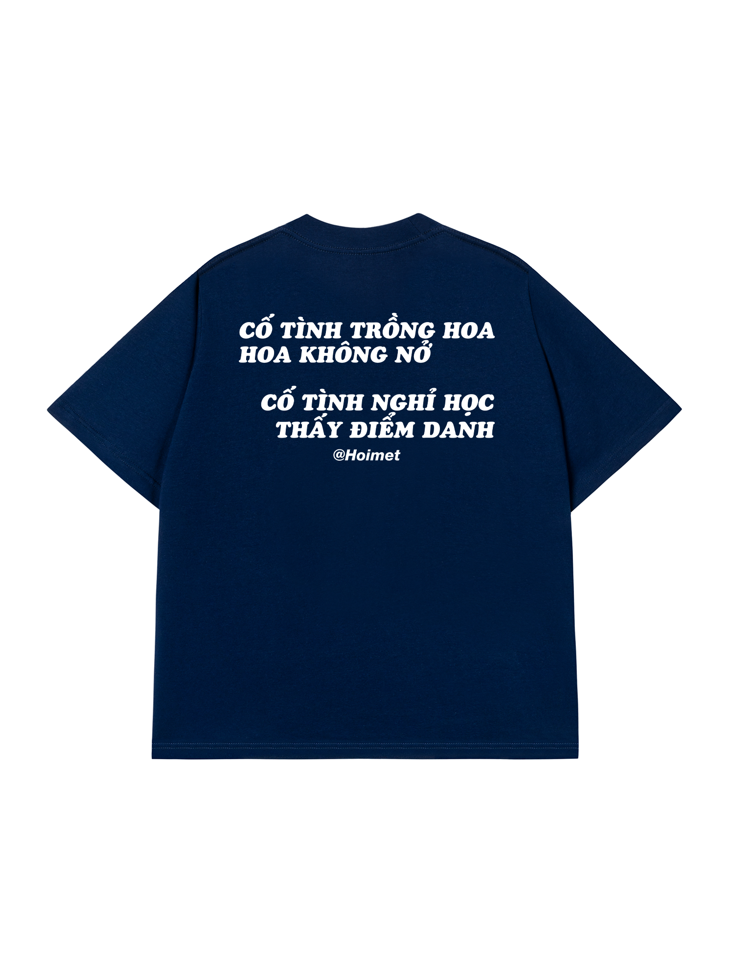 Áo Thun Relaxed Fit Cố Tình Nghỉ Học