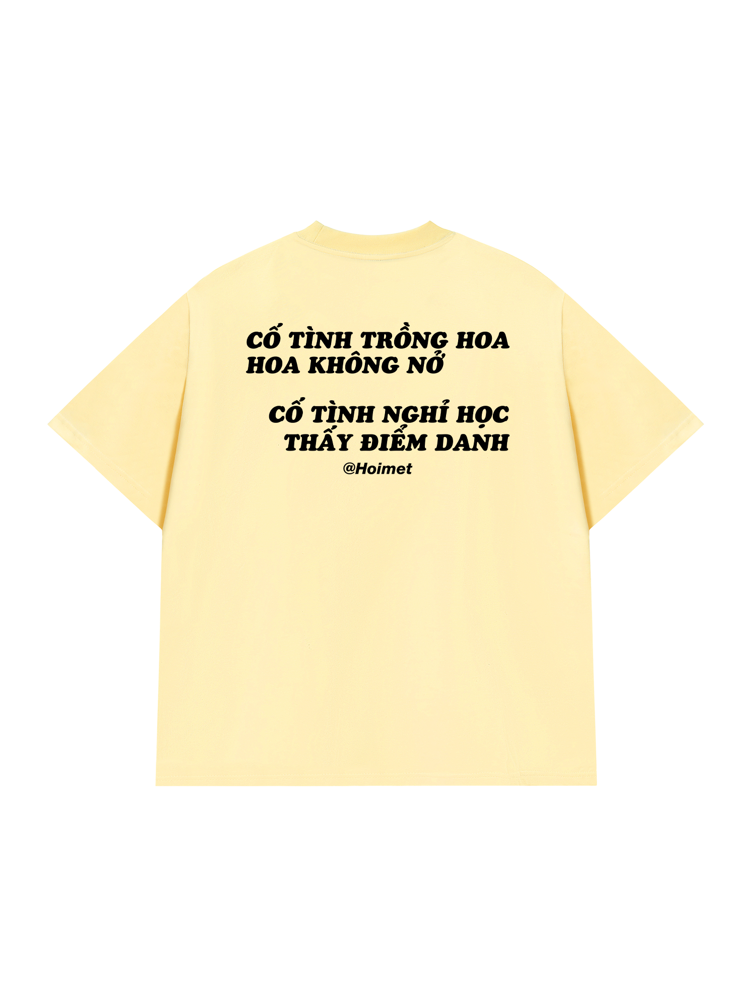 Áo Thun Relaxed Fit Cố Tình Nghỉ Học