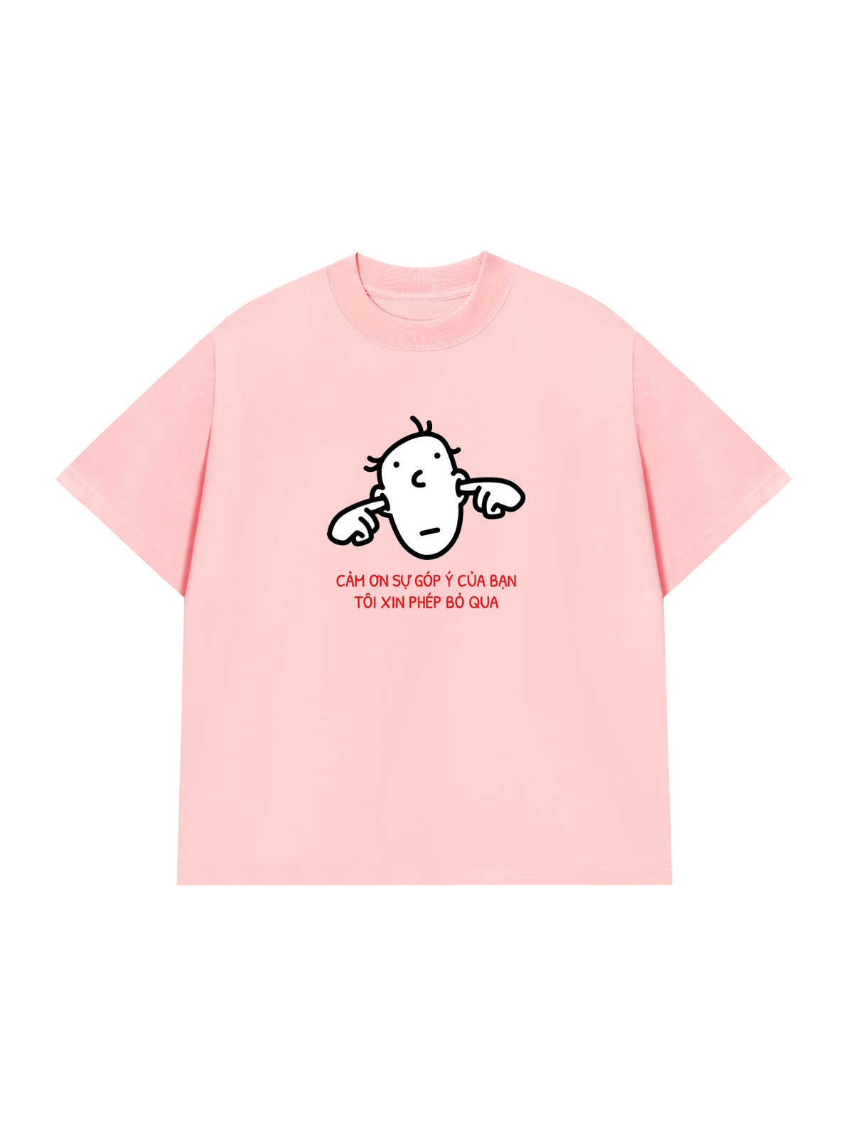 Áo Thun Relaxed Fit Cảm Ơn Sự Góp Ý Của Bạn