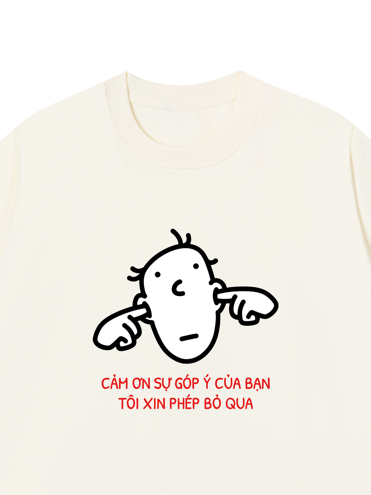 Áo Thun Relaxed Fit Cảm Ơn Sự Góp Ý Của Bạn