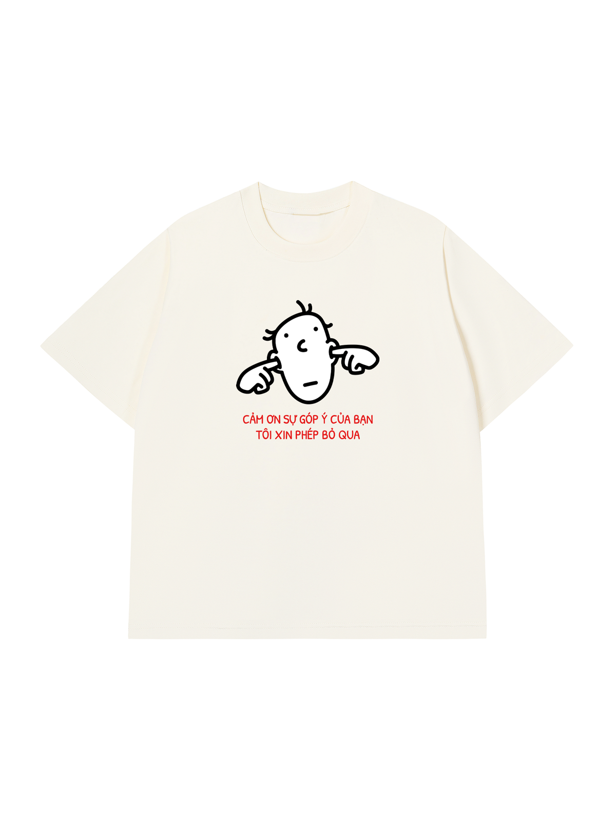 Áo Thun Relaxed Fit Cảm Ơn Sự Góp Ý Của Bạn