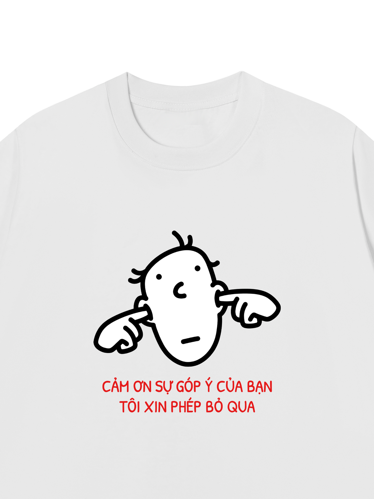 Áo Thun Relaxed Fit Cảm Ơn Sự Góp Ý Của Bạn
