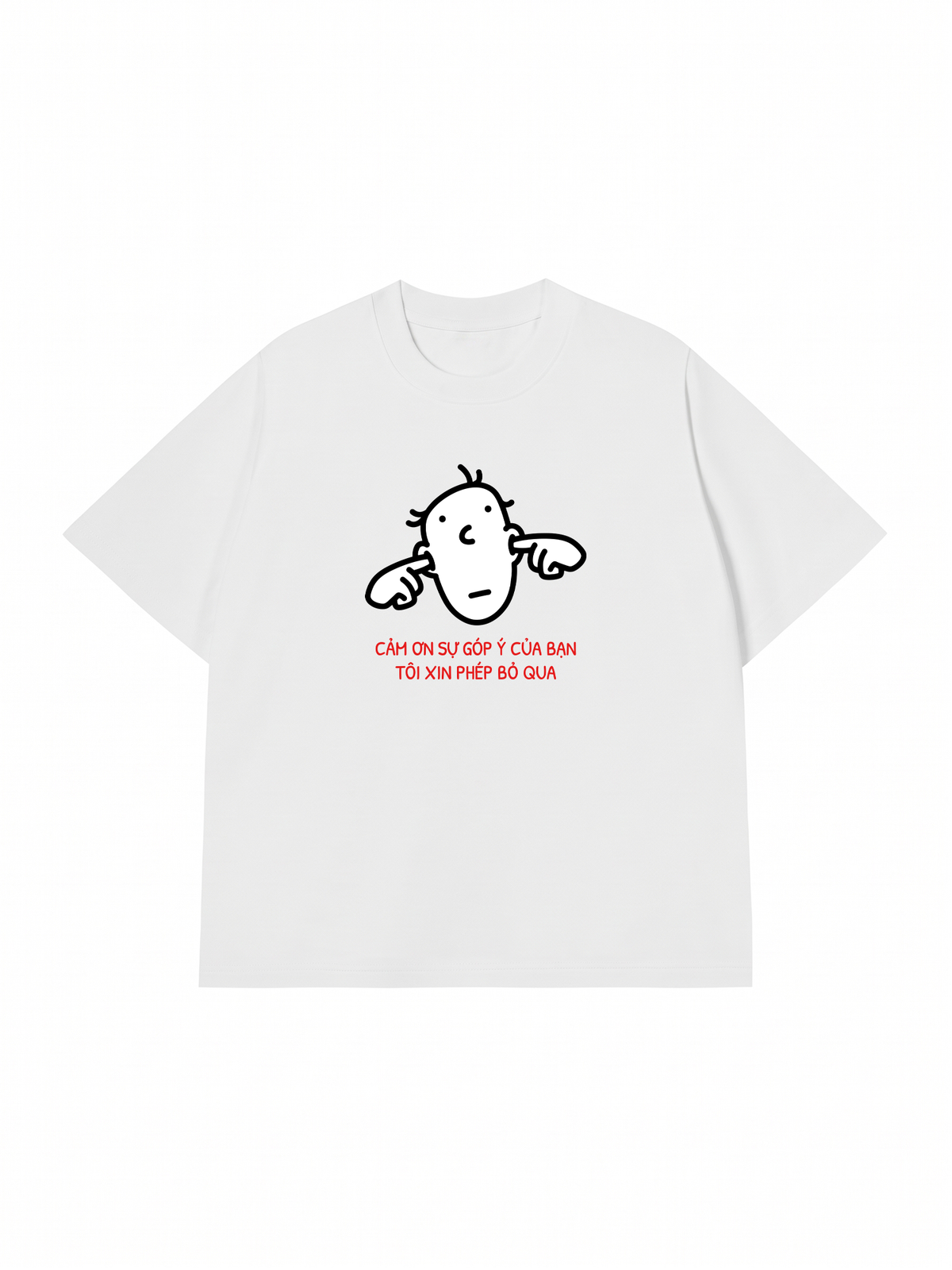 Áo Thun Relaxed Fit Cảm Ơn Sự Góp Ý Của Bạn
